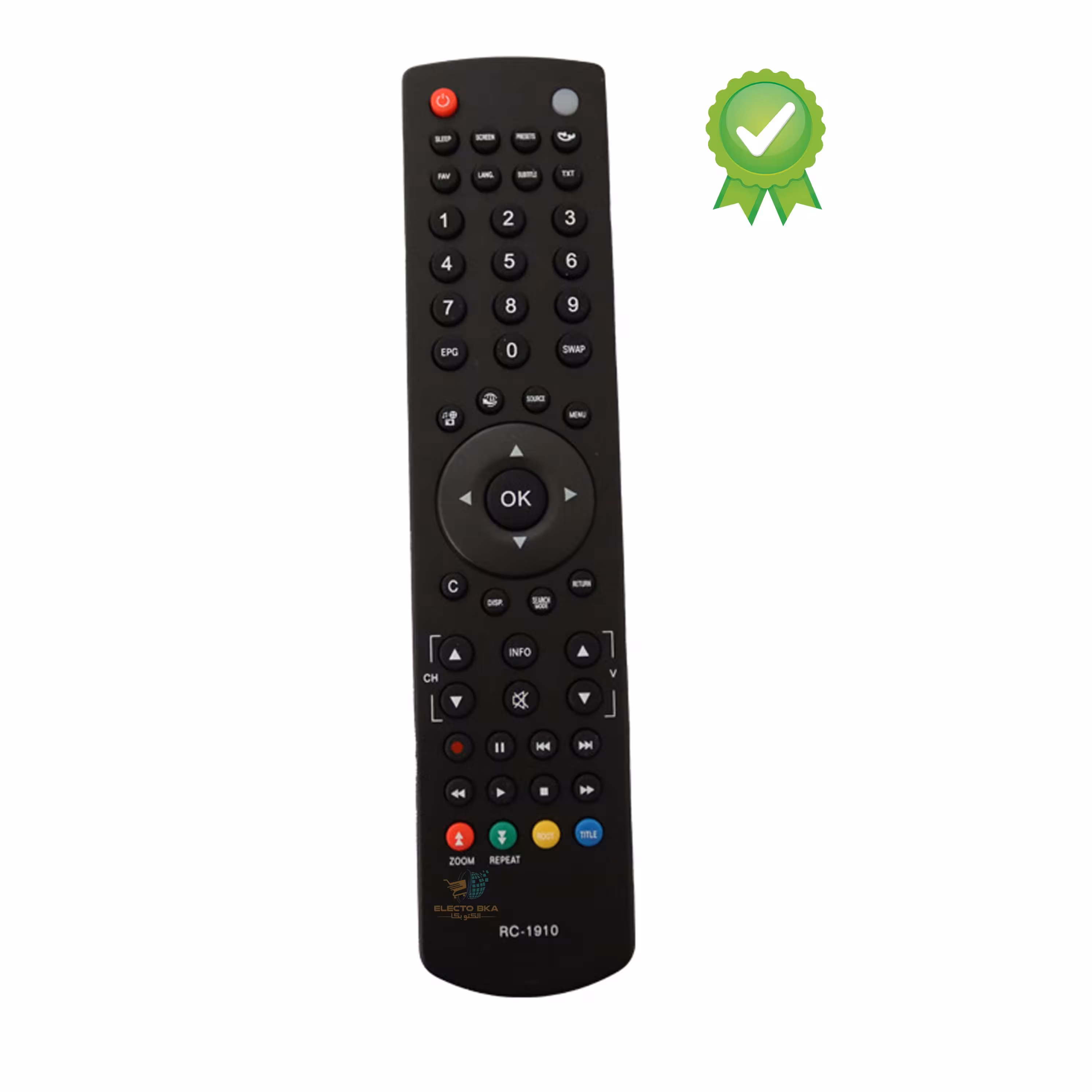 ریموت کنترل تلویزیون توشیبا مدل   TOshiba  RC-1910 - پخش کلی کنترل الکتوبکا2664