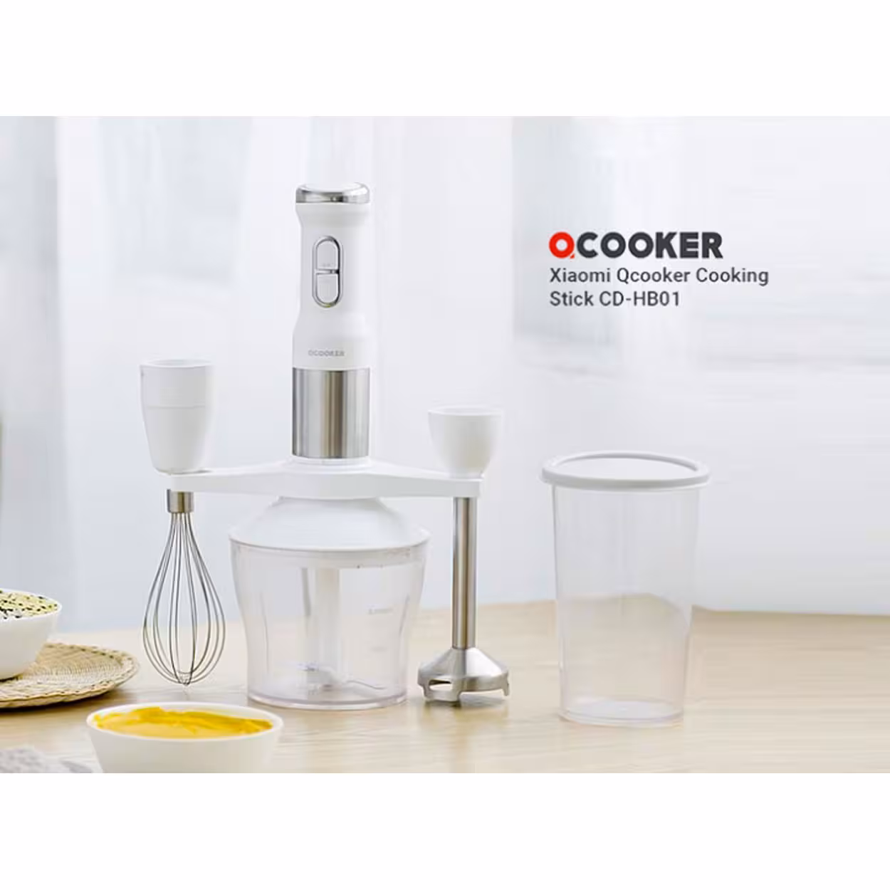 همزن دستی و مخلوط‌کن مدل OCOOKER CD-HB01