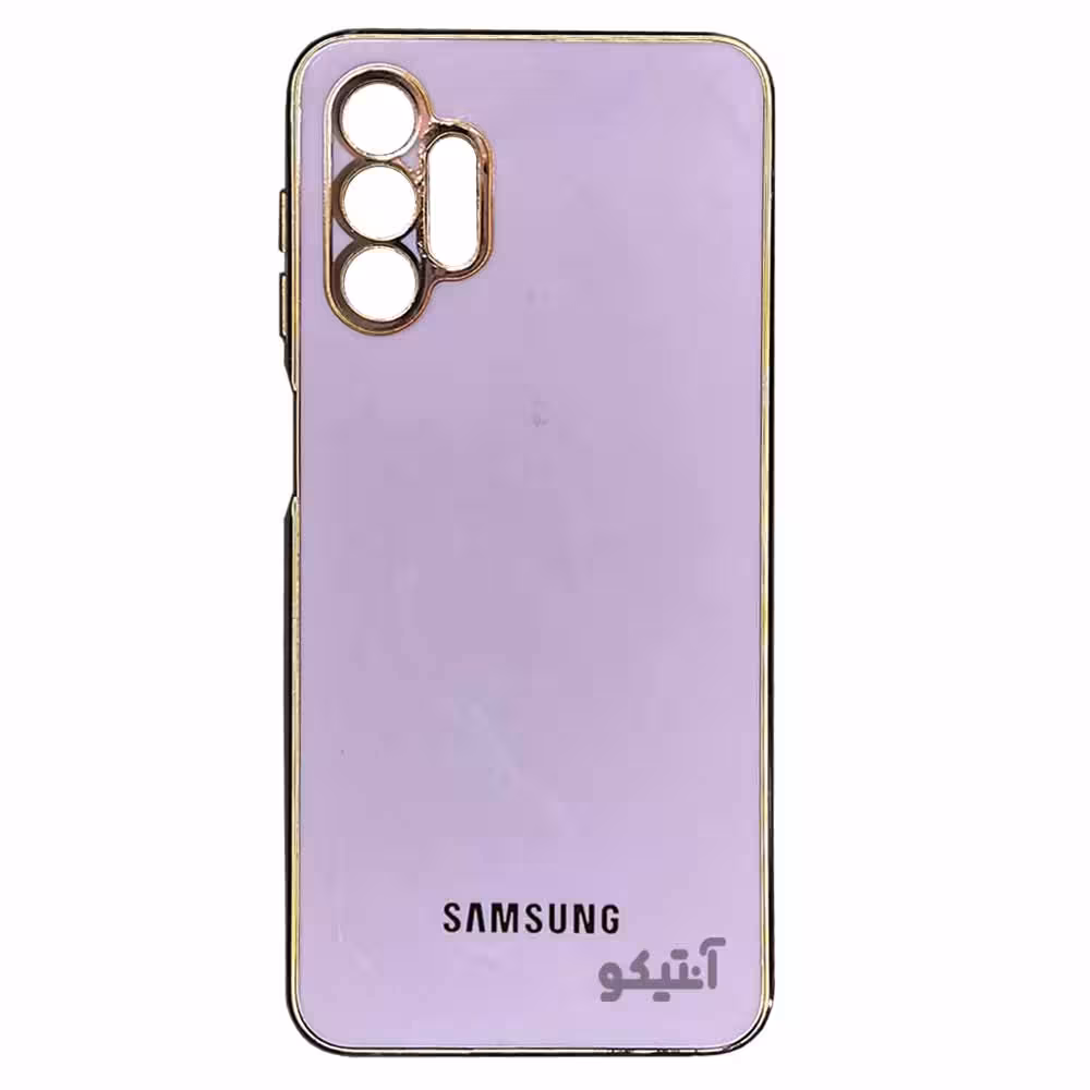 قاب My Case دور طلایی محافظ لنزدار مناسب برای Samsung A13-یاسی