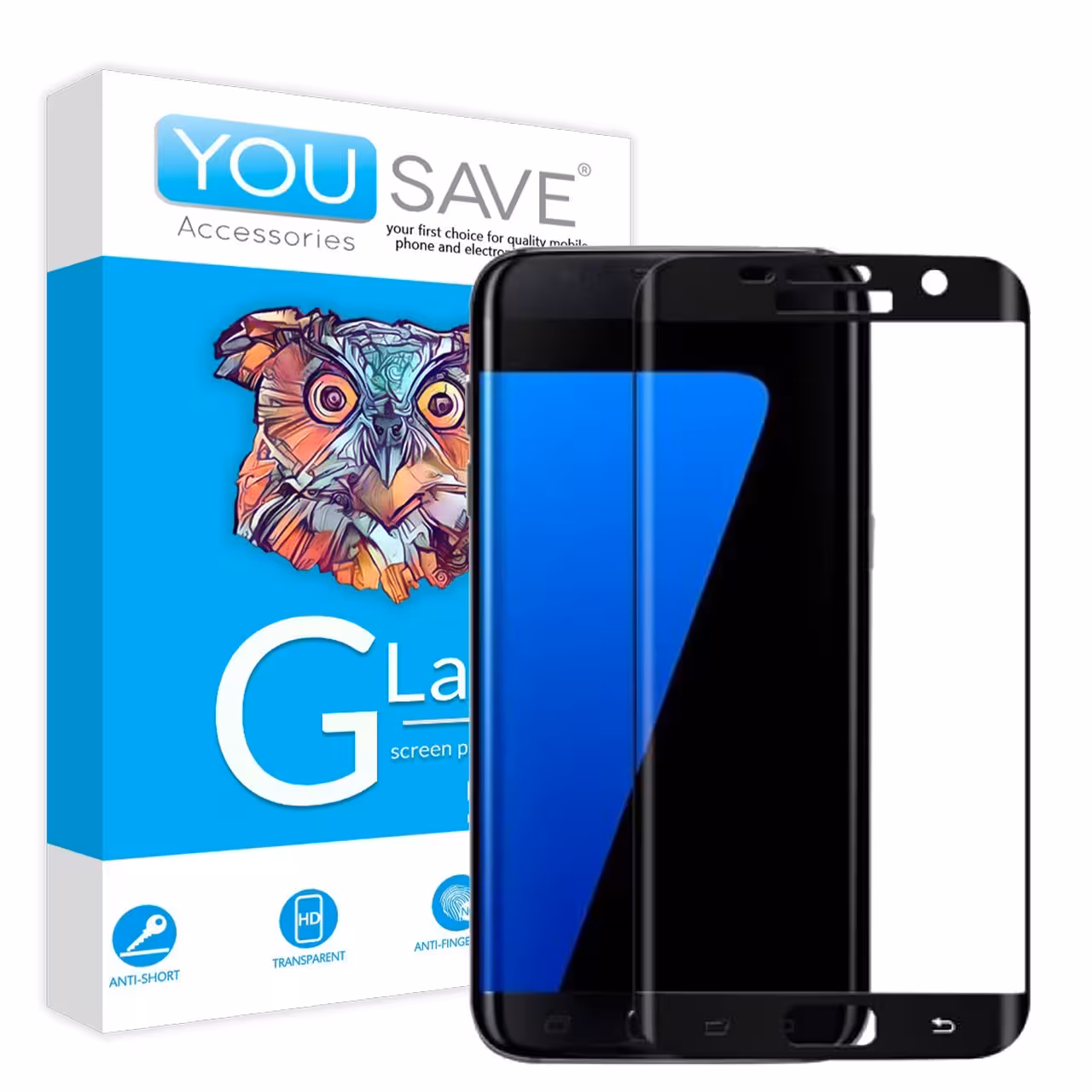 گلس فول کاور مناسب برای گوشی سامسونگ Galaxy S7