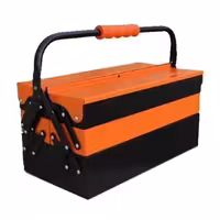 جعبه ابزار فلزی 30 سانتی اتومات تانوس مدل 3 طبقه