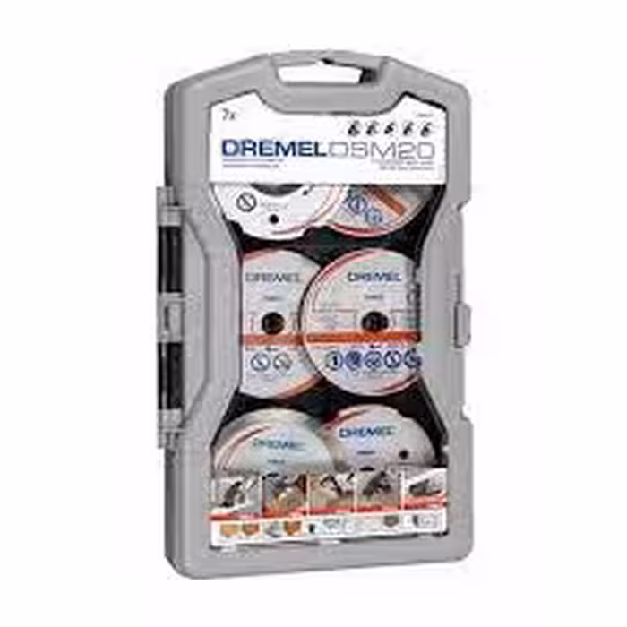 پک 7 عددی صفحه برش مینی فرز Dremel DSM 20 2165S705JA