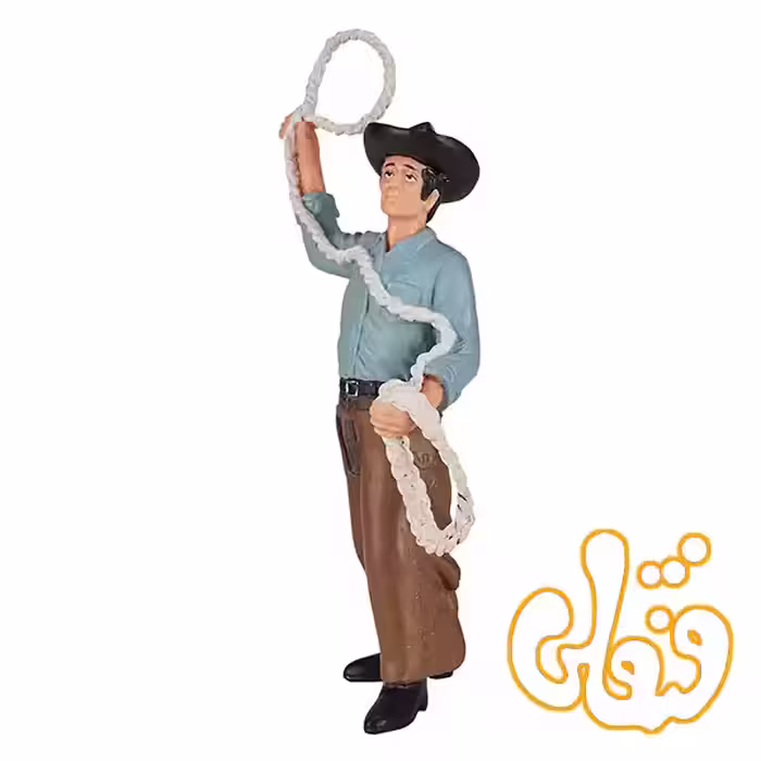 فیگور کابوی با کمند موجو Cowboy with Lasso 386504