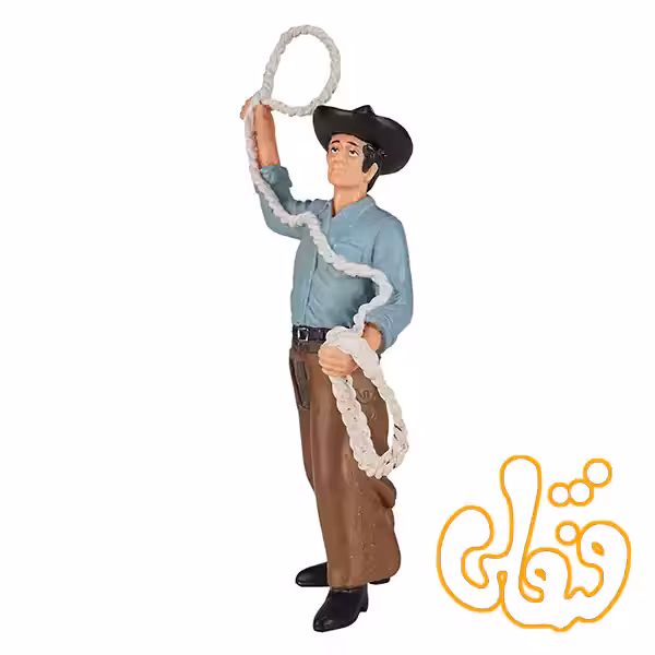 فیگور کابوی با کمند موجو Cowboy with Lasso 386504