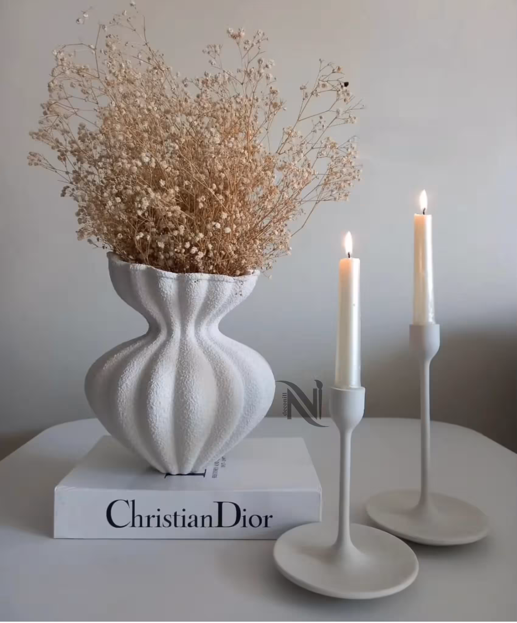 ست گلدان و جاشمعی کدکالا 782