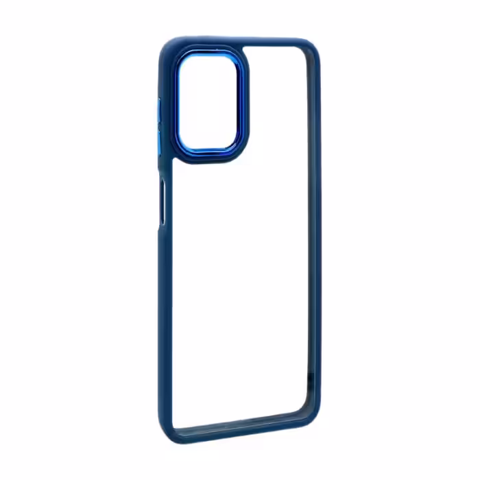 قاب شفاف New skin مدل Samsung A22-4G / M32-4G / F22 – سرمه ای-کد2550