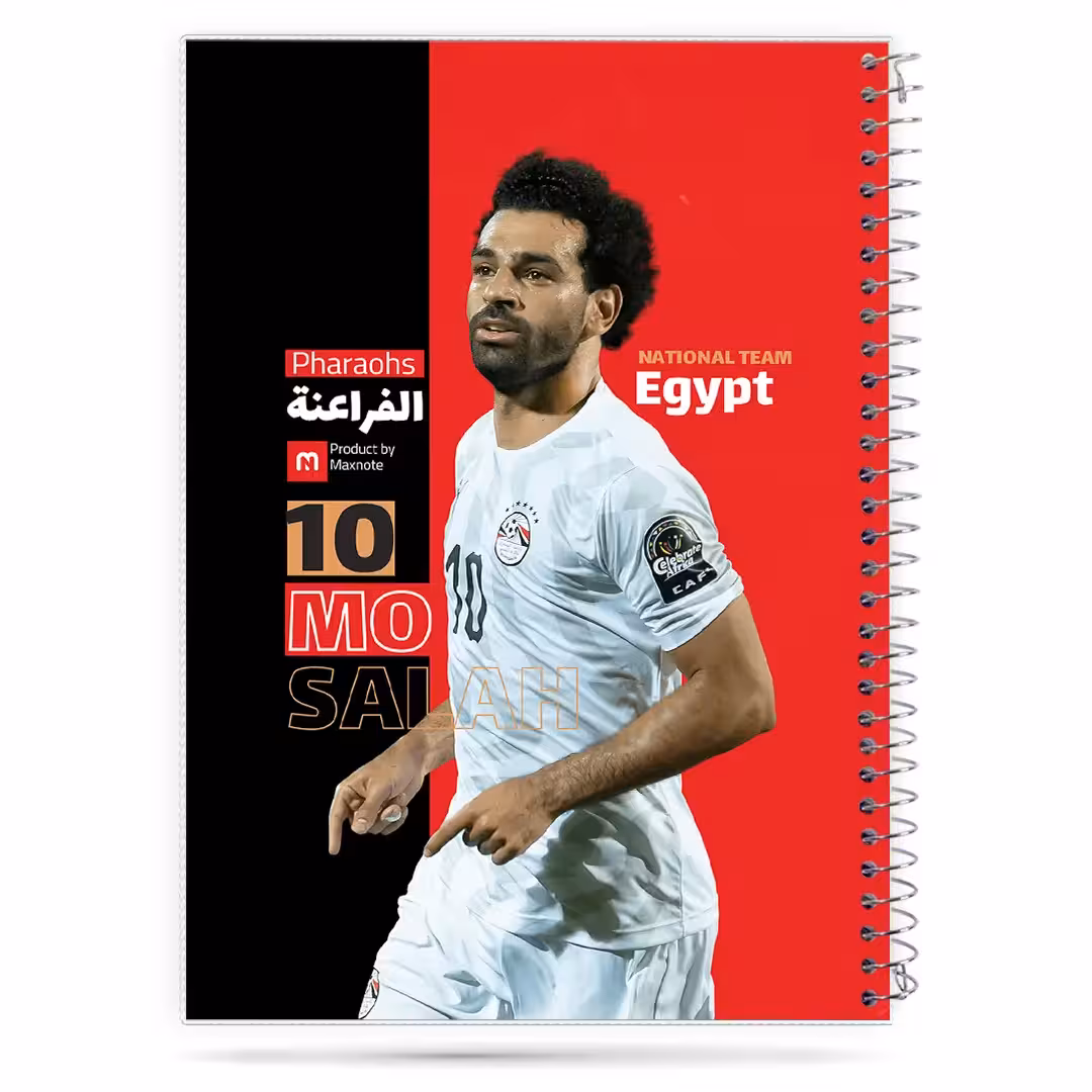 دفتر 60 برگ سیمی طلقی (فوتبالی) کد 9682.طرح 4