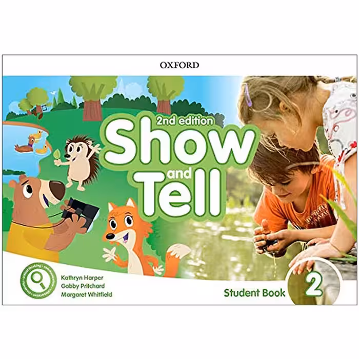 خرید کتاب آموزش انگلیسی کودکان show and tell 2 2nd کتاب شو اند تل دو ویرایش دوم