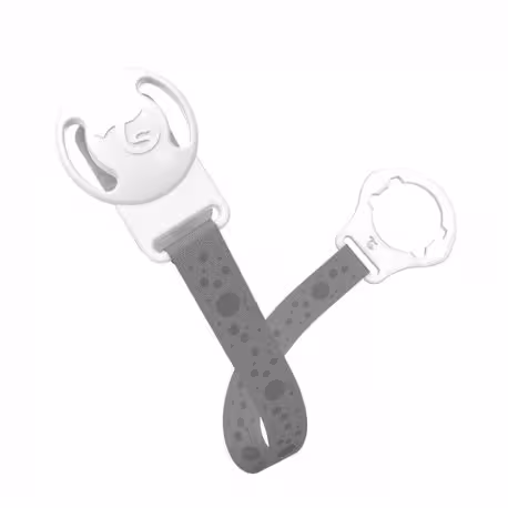 بند پستانک نوزاد تویست شیک طوسی Twistshake