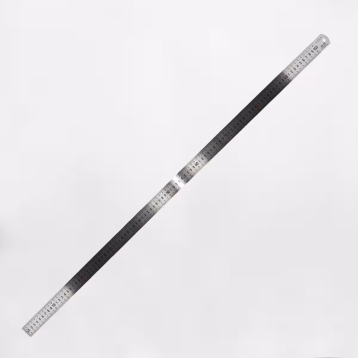 خط کش100 سانت فلزی پهن