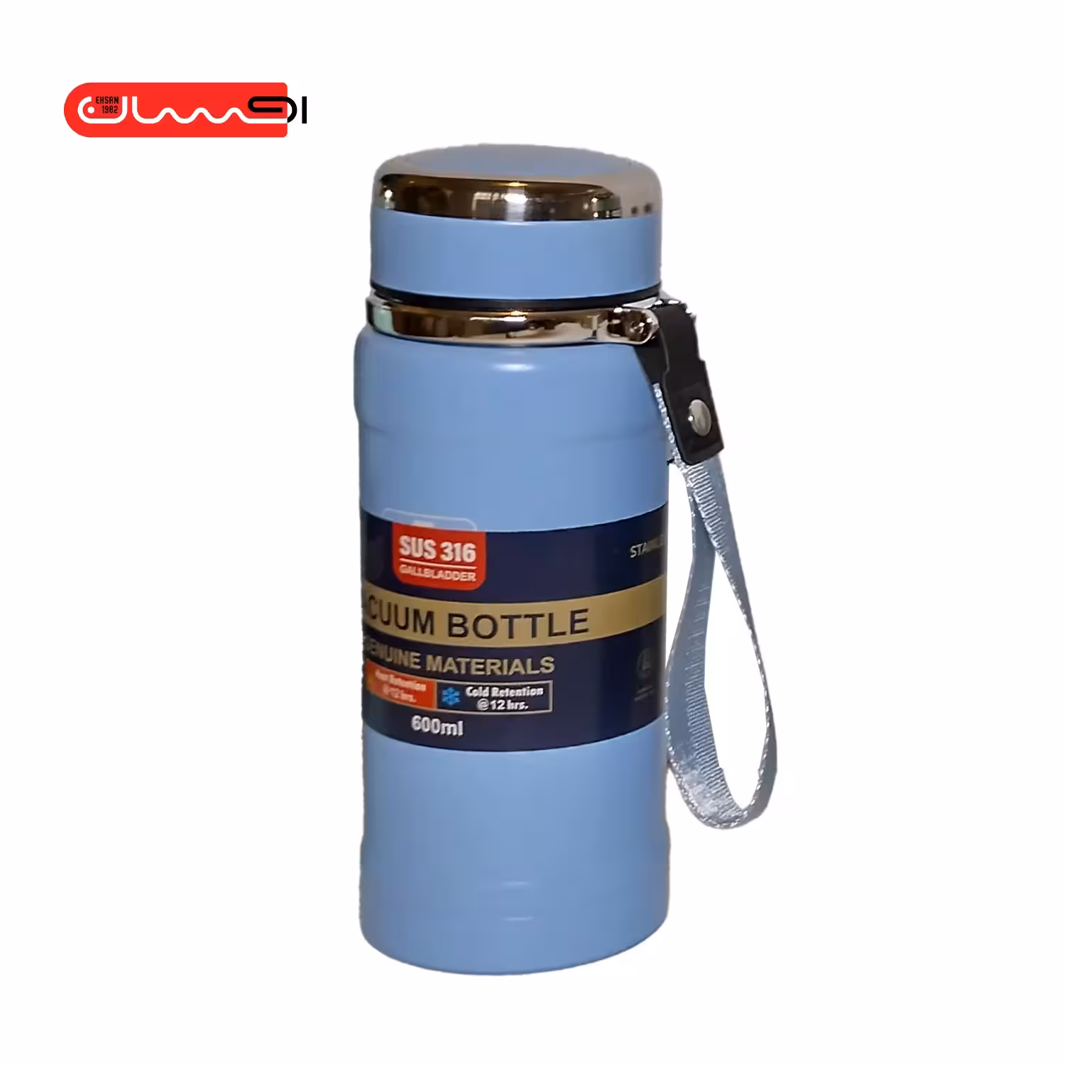 فلاسک استیل دو جداره ی 600 میل کد 28 – 1549