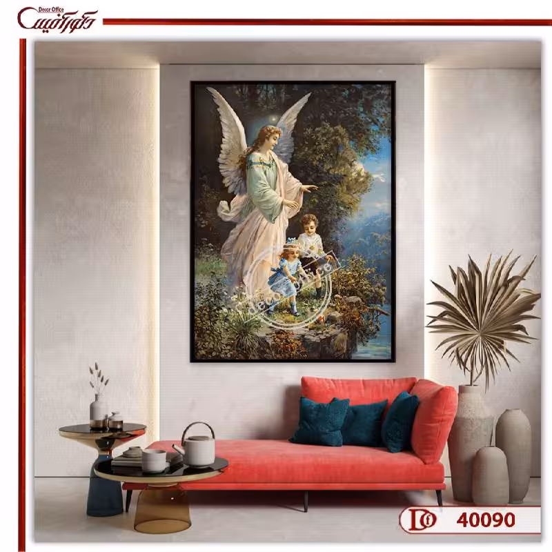 تابلو فرشته نگهبان R40090
