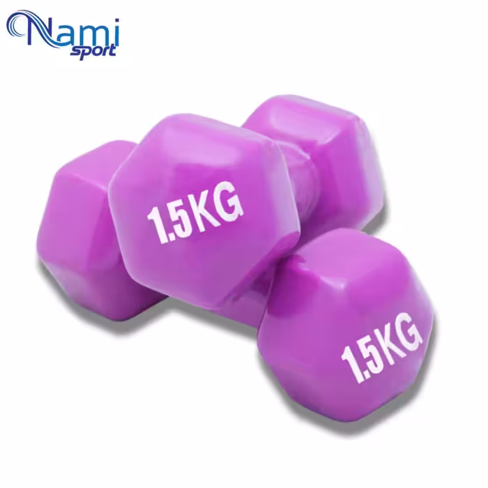 دمبل 1.5 کیلویی ایروبیک رکورد Record aerobic dumbbells