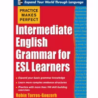 کتاب Intermediate English grammar for ESL learners