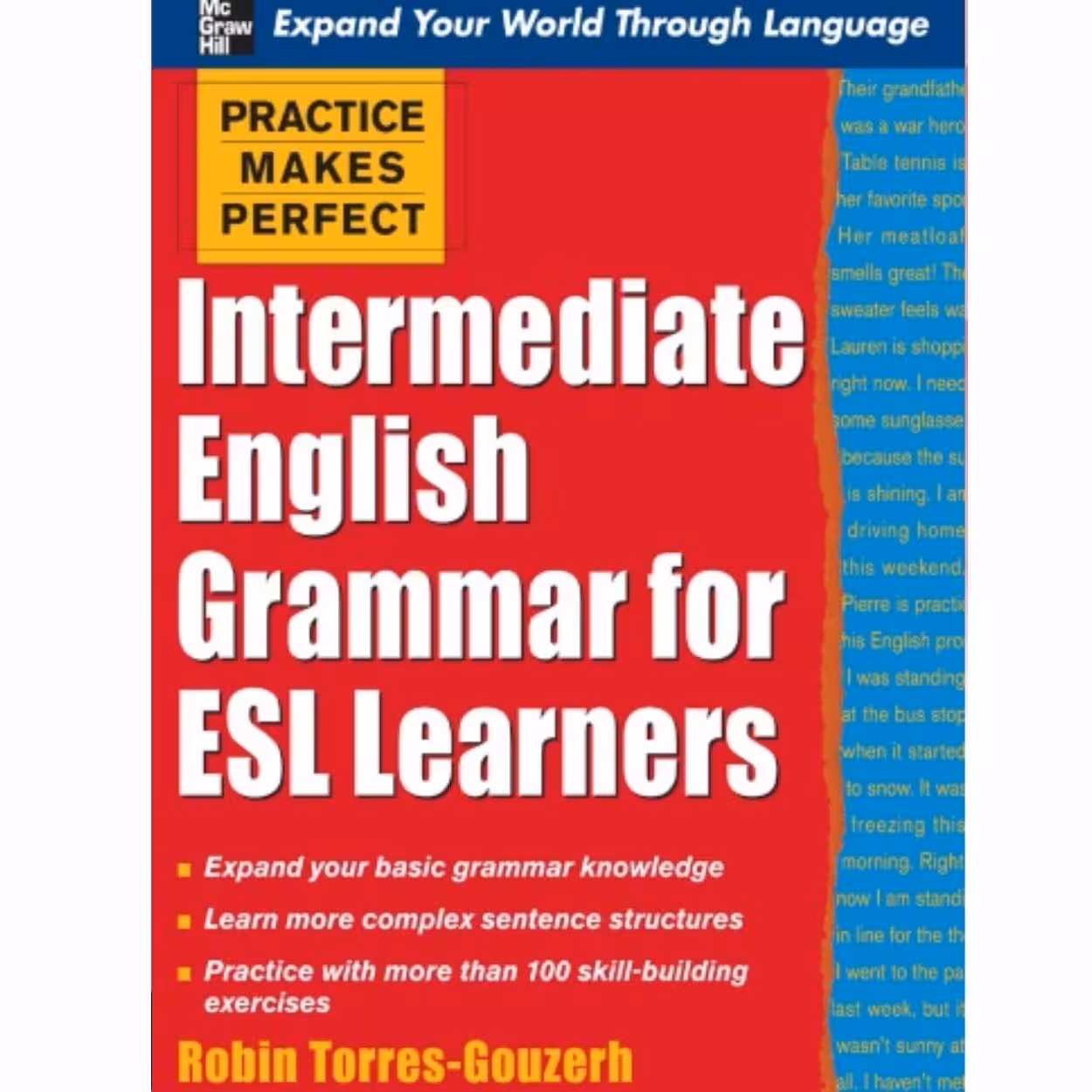 کتاب Intermediate English grammar for ESL learners