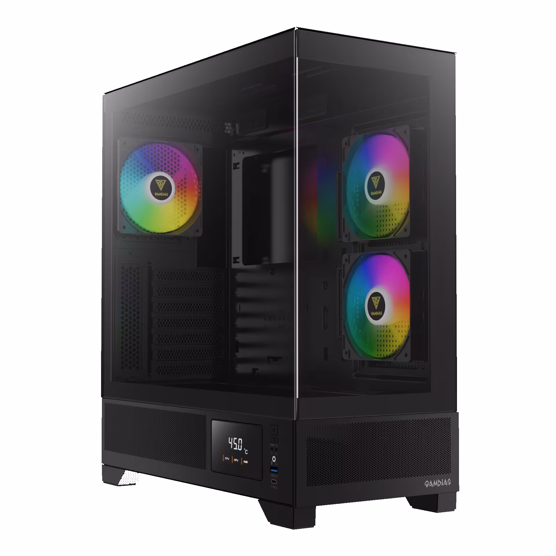 کیس گیم دیاس GAMDIAS ATLAS M1 GAMING CASE