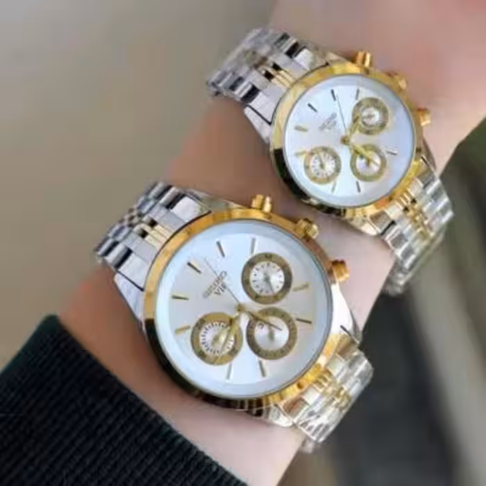 ست ساعتمچی سیکو زنانه و مردانه استیل seiko