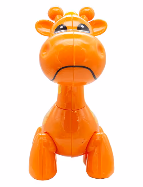 زرافه جقجقه‌ای نارنجی