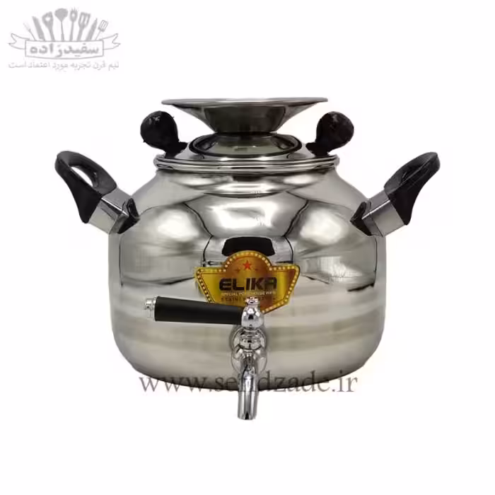 کتری شیردار استیل شماره 4 الیکا