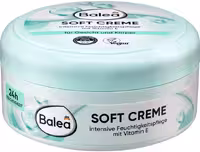 کرم نرم کننده صورت و بدن سافت باله آ با ویتامین ای اصل آلمان Balea Soft Cream with Vitamin E