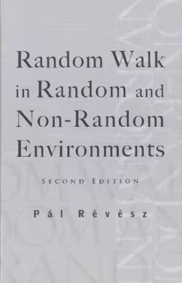 خرید و دانلود نسخه کامل کتاب Random walk in random and non-random environments