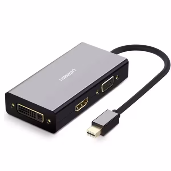 مبدل Mini Display به VGA DVI HDMI یوگرین مدل MD114-20418