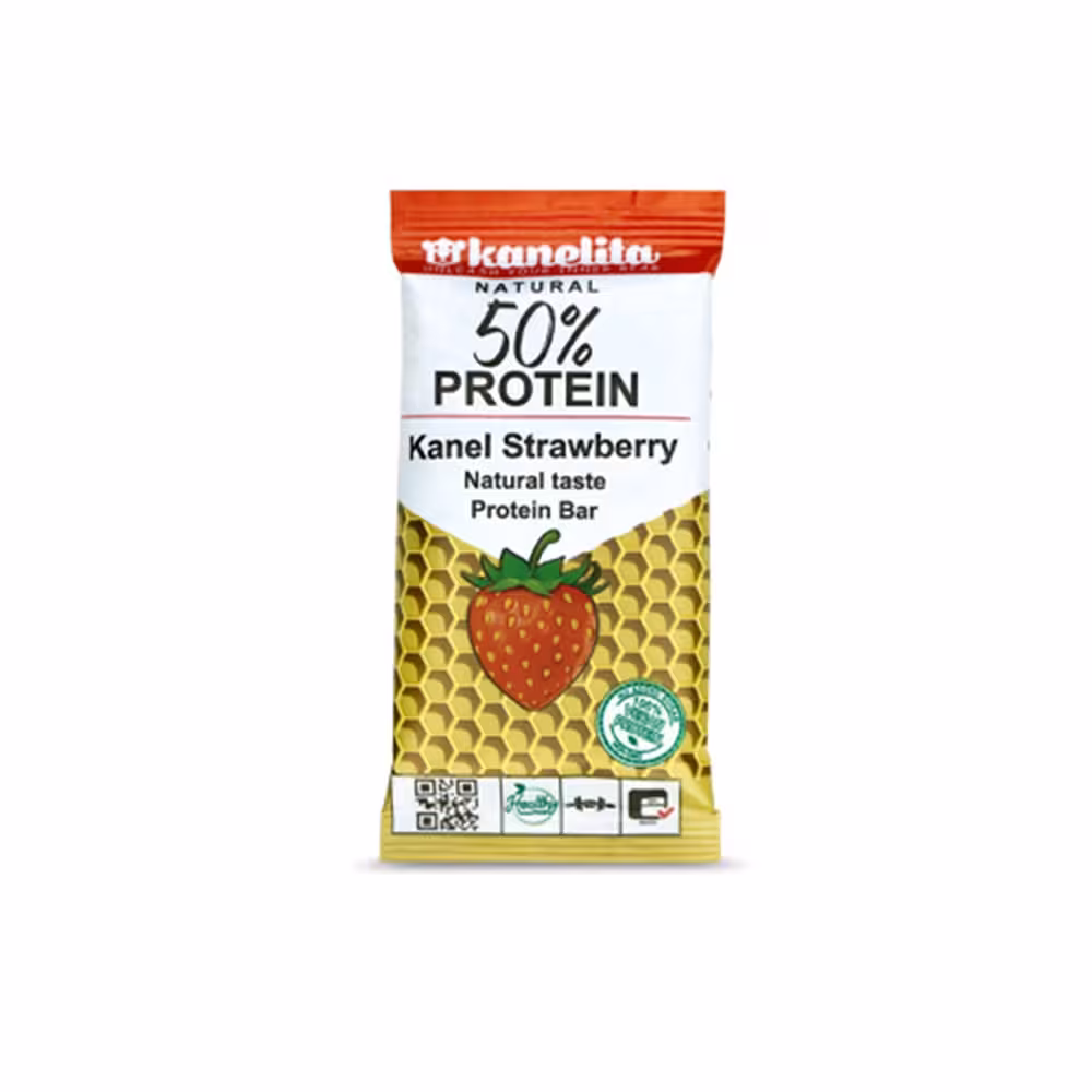 پروتئین بار توت فرنگی کنل وگان کانلیتا