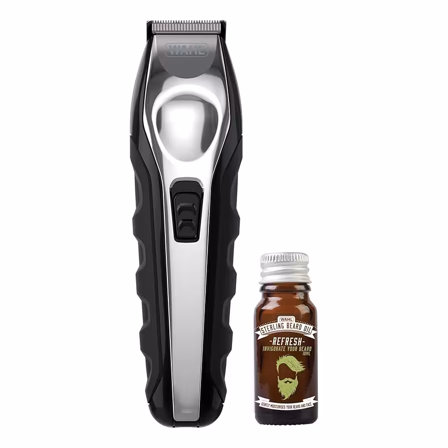 ماشین اصلاح صورت وال همراه روغن ریش مدل TOTAL BEARD Trimmer 9888