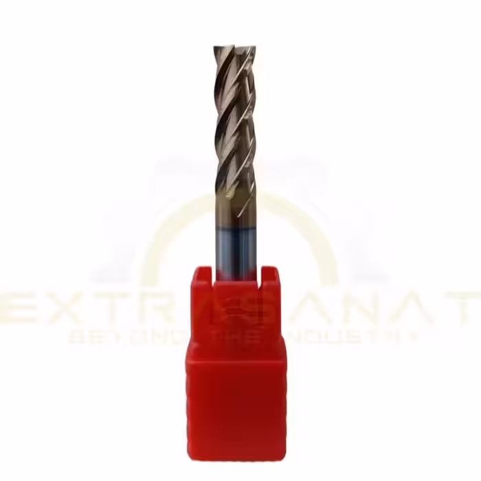 فرز انگشتی الماس 8x8Dx75L-4F HRC55 برند Max Power