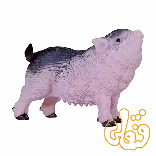 فیگور بچه خوک شکم گنده موجو Pot-bellied Piglet 381080