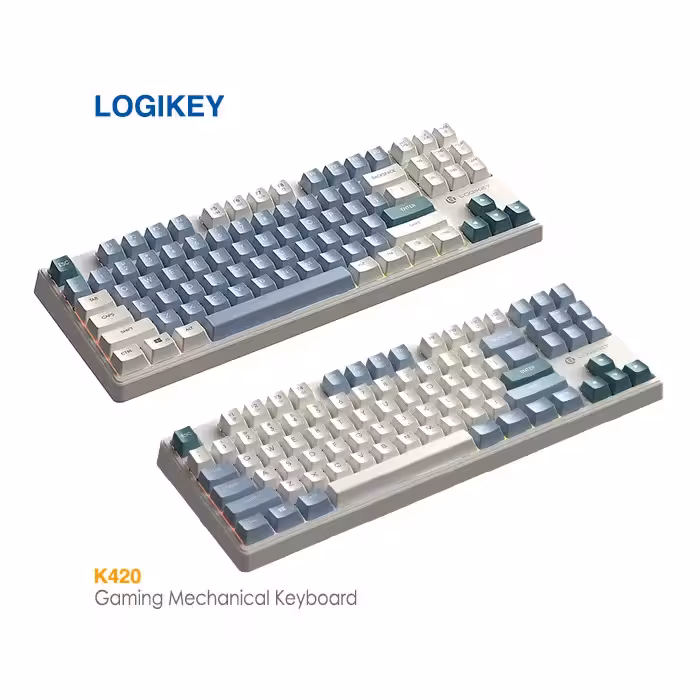 کیبورد بی سیم گیمینگ مکانیکال لاجیکی K420