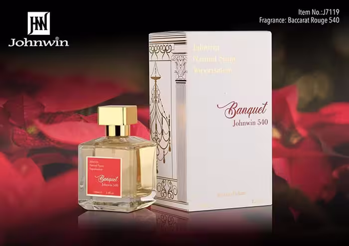 عطر ادکلن باکارات رژ 540 جانوین مدل باراکات سفید، رایحه Maison Francis Kurkdjian Baccarat Rouge 540