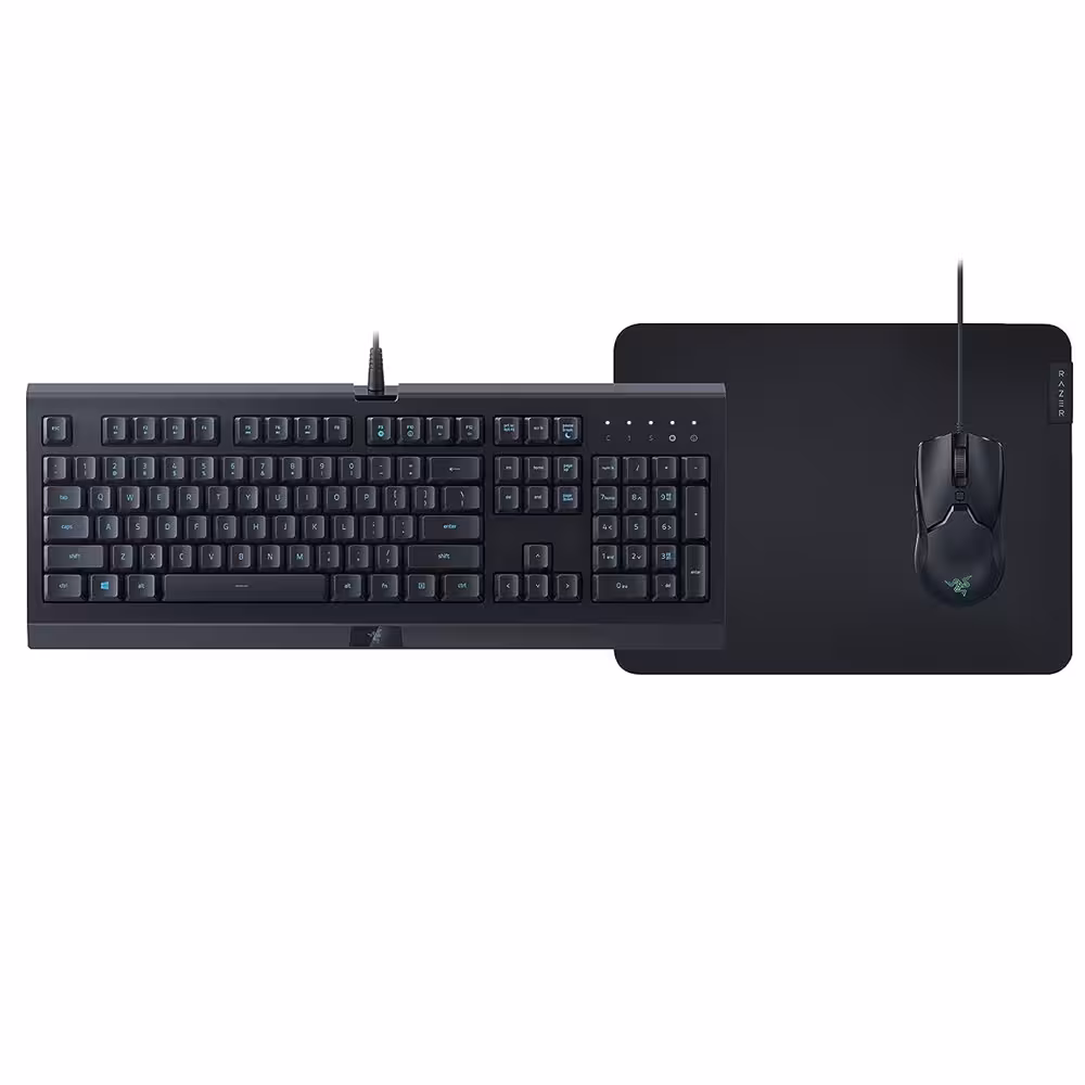 باندل گیمینگ ماوس پد و کیبورد و ماوس ریزر RAZER Level Up Bundle