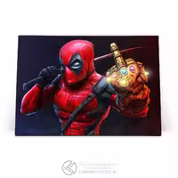تابلو شاسی ددپول DEADPOOL