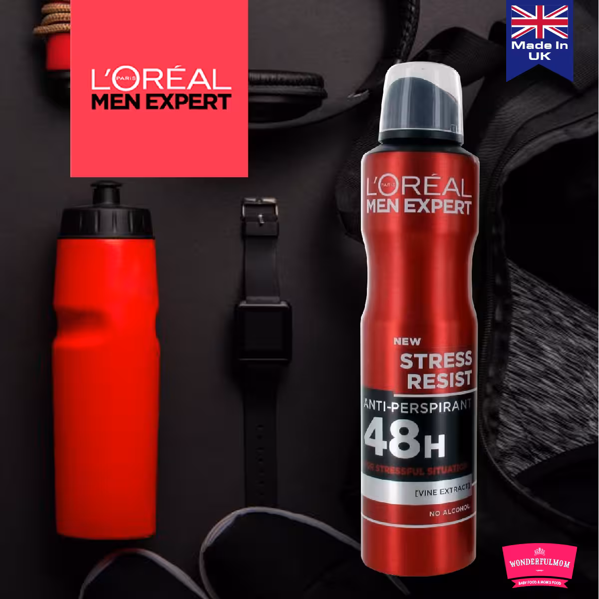 اسپری بدن لورال STRESS RESIST