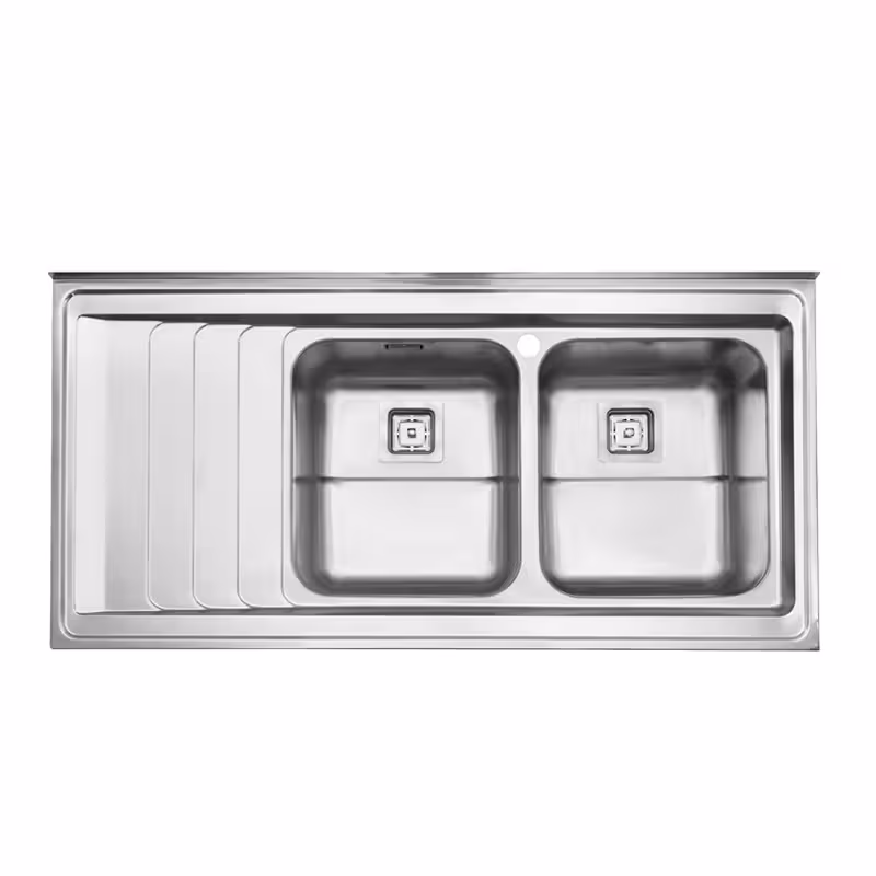 سينک ظرفشویی روکار استیل البرز مدل 734