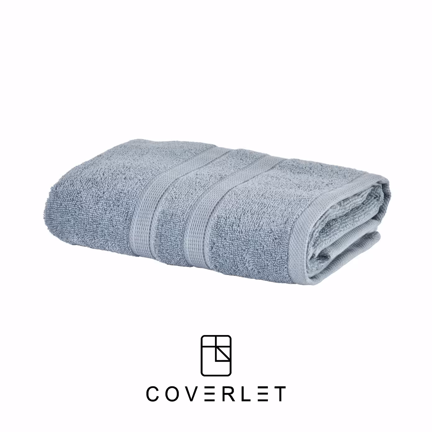 حوله آبی سایز 50x90 مدل Comfort Touch
