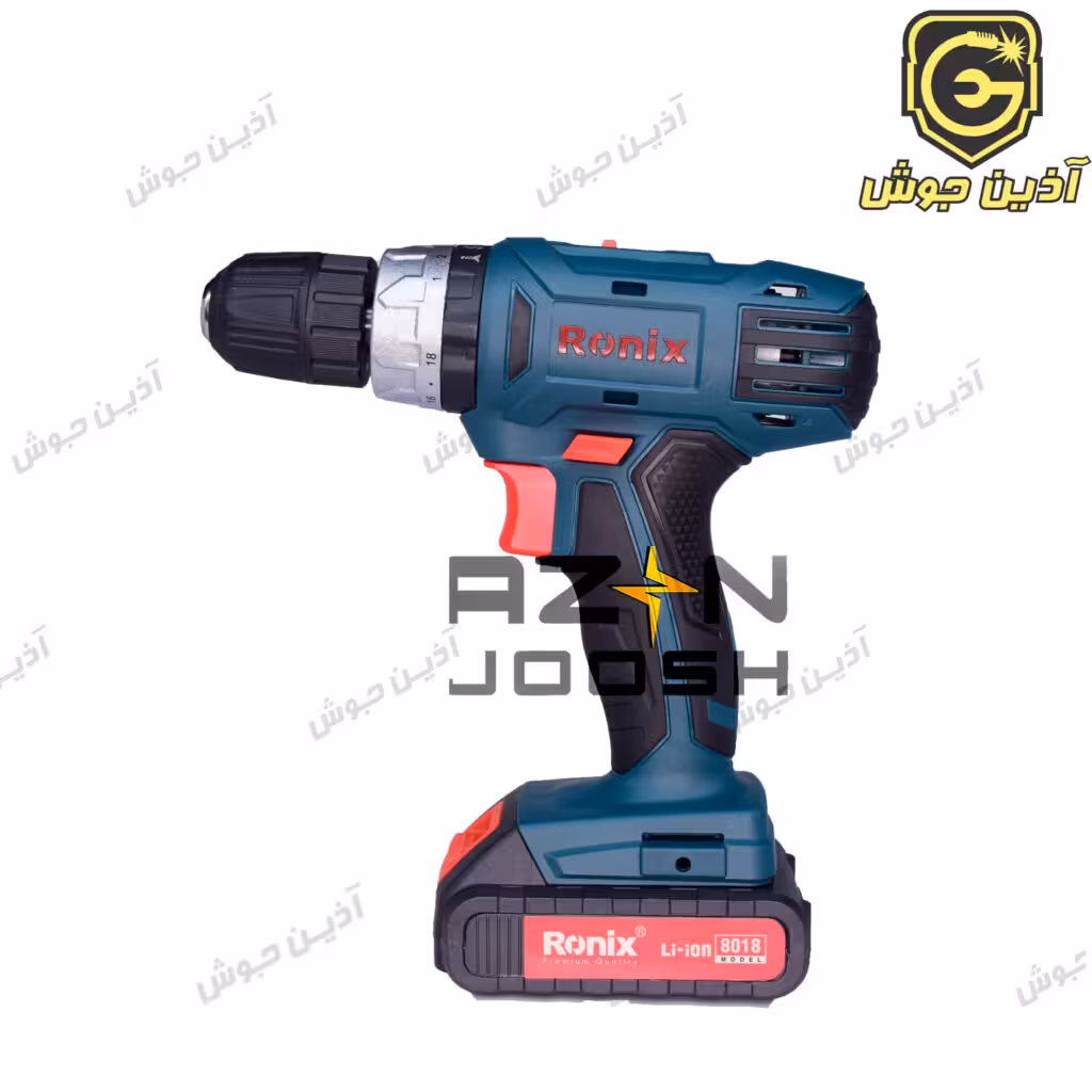 دریل شارژی 18 ولت رونیکس Ronix مدل 8018