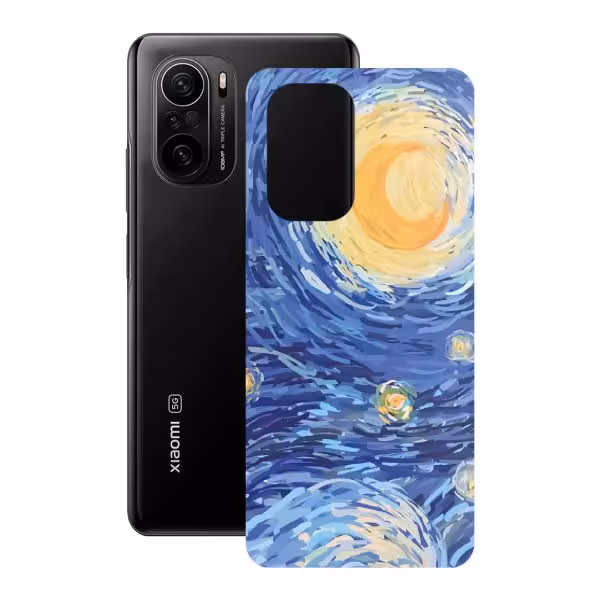 برچسب پوششی راک اسپیس طرح Starry Night مناسب برای گوشی موبایل شیائومی Mi 11i