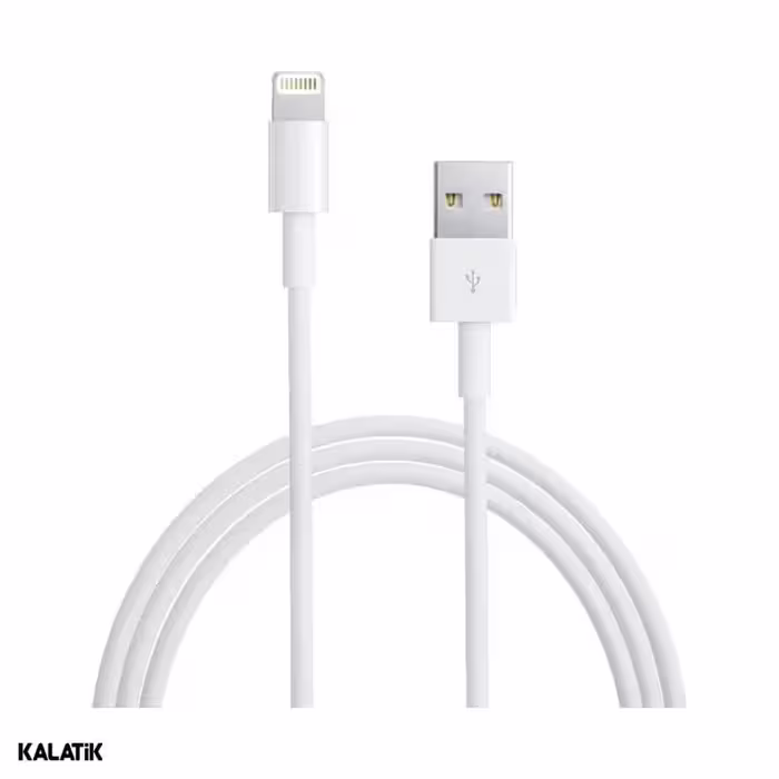 کابل تبدیل USB-A به لایتنینگ اپل 6Line آیفون 7 مدل A1480 به طول 1 متر-شارسل
