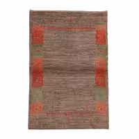 گبه دستبافت یک متری طرح قشقایی کد 4030520