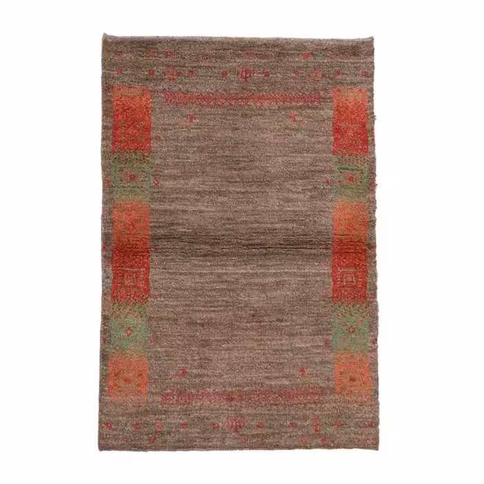 گبه دستبافت یک متری طرح قشقایی کد 4030520