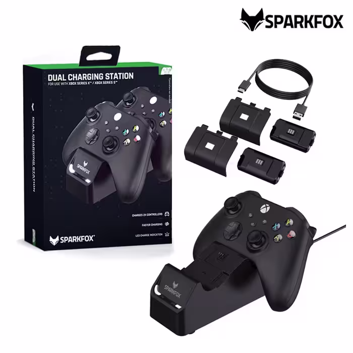 پایه شارژر SparkFox مدل W20X504 مناسب دسته بازی Xbox Series X / S