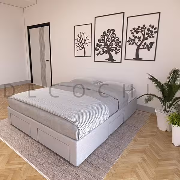 تخت خواب دو نفره D.1015