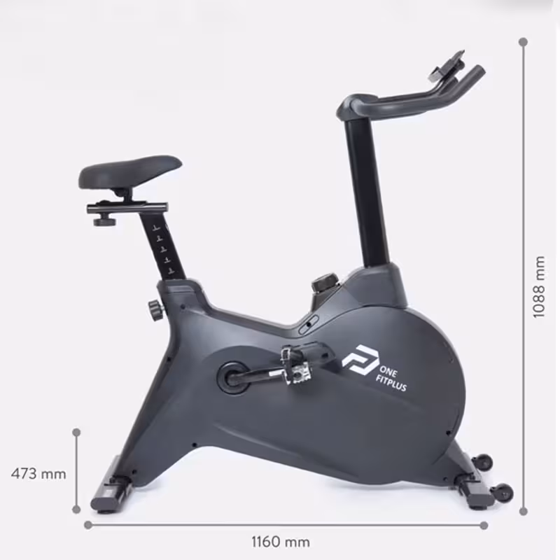 دوچرخه ثابت حرفه ای تحمل وزن 120کیلو دارای 8درجه تنظیم قدرت با یکسال ضمانت و 10سال خدمات پس از فروش(ارسال توسط بابری )