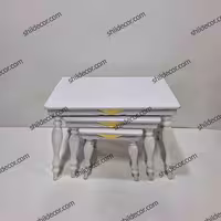 میز عسلی سه عددی مدل ماهور