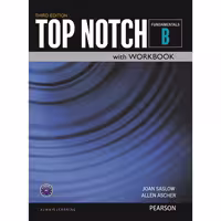 کتاب Top Notch Fundamentals B اثر Joan Saslow and Allen Ascher انتشارات Pearson