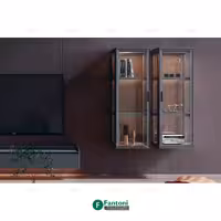 بوفه دکوراتیو با پروفیل آلومینیومی مدل Axion فانتونی P212