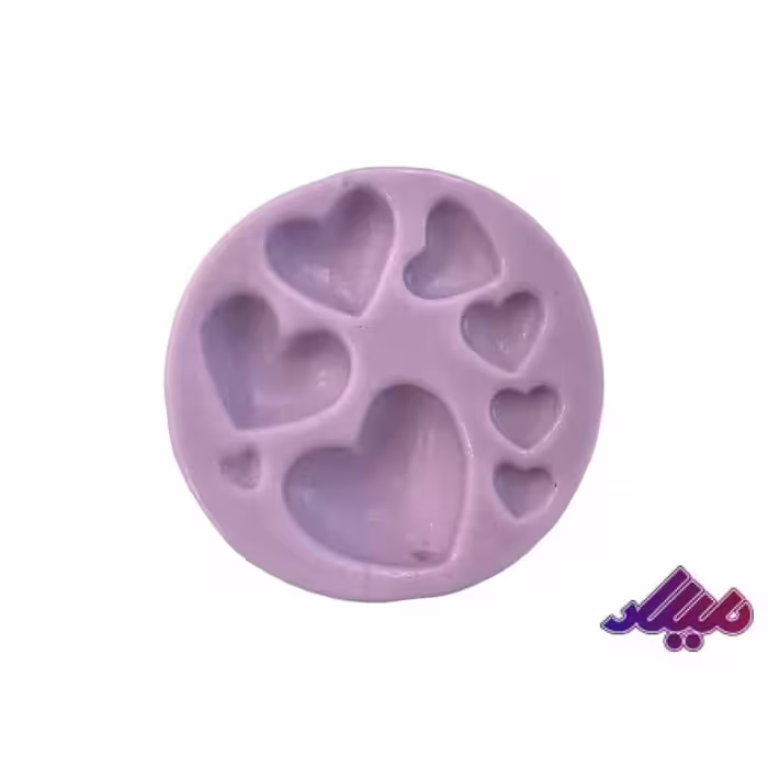 قالب قلب 8تایی قطر7سانت