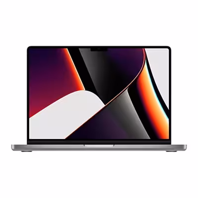 لپ تاپ 14 اینچی اپل مدل MacBook Pro MKGR3 2021 - نقره ای